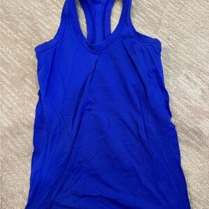 Women's Athleta Blue Racerback Tank Top